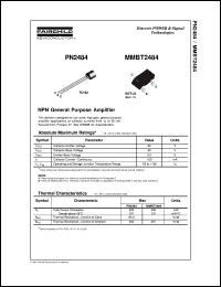 PN2484 Datasheet