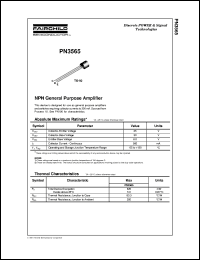 PN3565 Datasheet