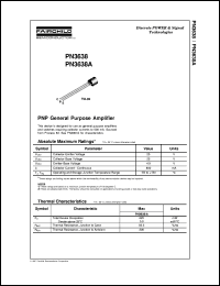 PN3638 Datasheet