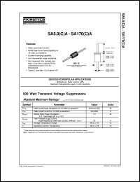 SA6V5(C)A Datasheet