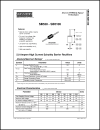 SB530 Datasheet