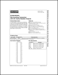 SCAN182245ASSCX Datasheet
