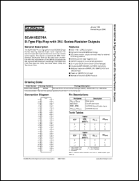 SCAN182374ASSCX Datasheet