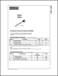 TIS74 Datasheet