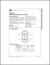 LMC6034IMX Datasheet