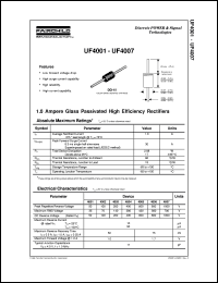 UF4001 Datasheet