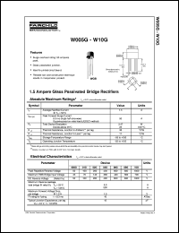 W02G Datasheet