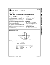 LMC6042IMX Datasheet