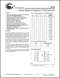 W155 Datasheet
