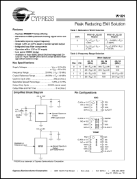 W180-03 Datasheet