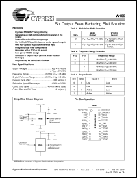 W185 Datasheet