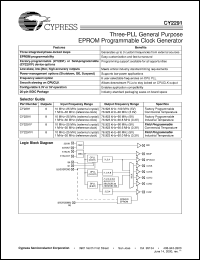 CY2291FI Datasheet