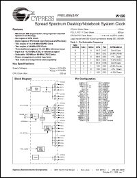 W130H Datasheet