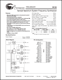 W133H Datasheet