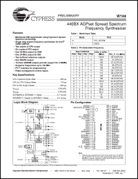 W144H Datasheet