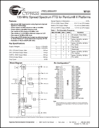 W161H Datasheet