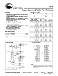 W210H Datasheet