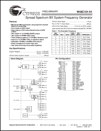 W48C101-01H Datasheet