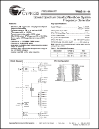 W48S111-14G Datasheet
