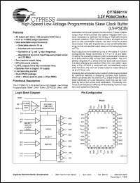 CY7B9911V-7JC Datasheet