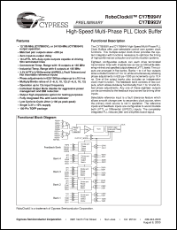 CY7B993V-5AI Datasheet