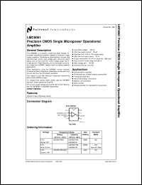 LMC6061AMJ/883 Datasheet