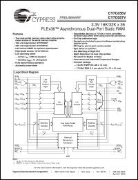 CY7C056V-20BAI Datasheet