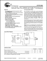 CY7C1333-66AC Datasheet