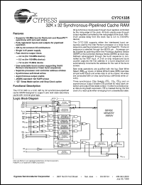 CY7C1335L-75AC Datasheet