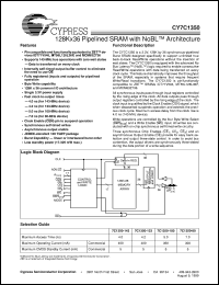 CY7C1350-143AC Datasheet