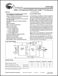 CY7C1352-143AC Datasheet