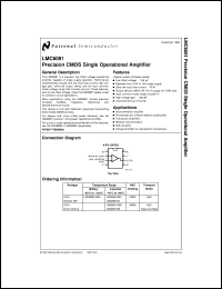 LMC6081AIMX Datasheet