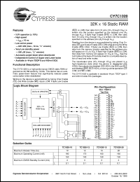 CY7C4201-15AC Datasheet