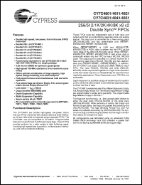 CY7C4811-25AC Datasheet