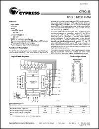 CY7C185-35VCT Datasheet