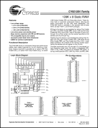 CY62128V-70SC Datasheet