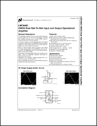 LMC6482AIMX Datasheet