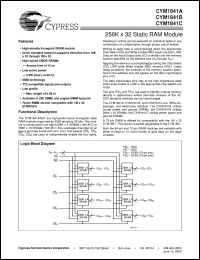 CYM1841APY-20C Datasheet