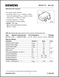 BFP450 Datasheet