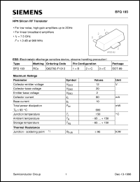 BFQ193 Datasheet