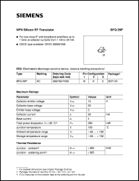 BFQ29P Datasheet