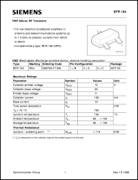 BFR194 Datasheet