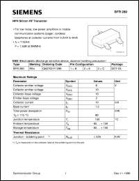 BFR280 Datasheet