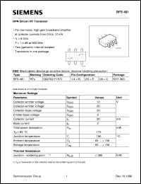 BFS481 Datasheet