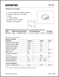 BFS482 Datasheet