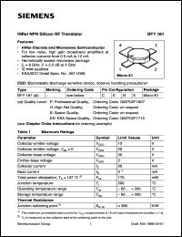 BFY181ES Datasheet