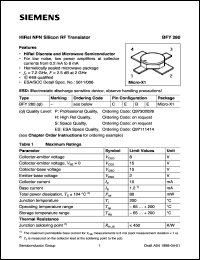 BFY280ES Datasheet