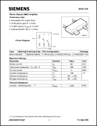 BGA318 Datasheet