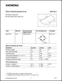 BGX50A Datasheet
