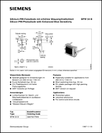 BPW34B Datasheet